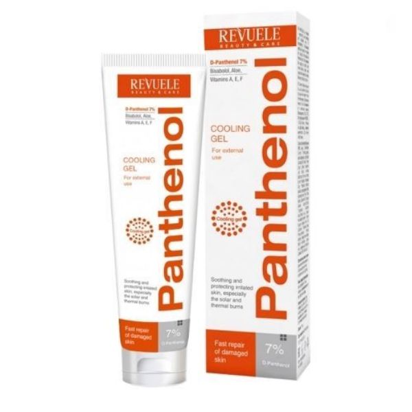 Picture of REVUELE PANTHENOL COOLING GEL FOR SOLAR AND THERMAL BURNS