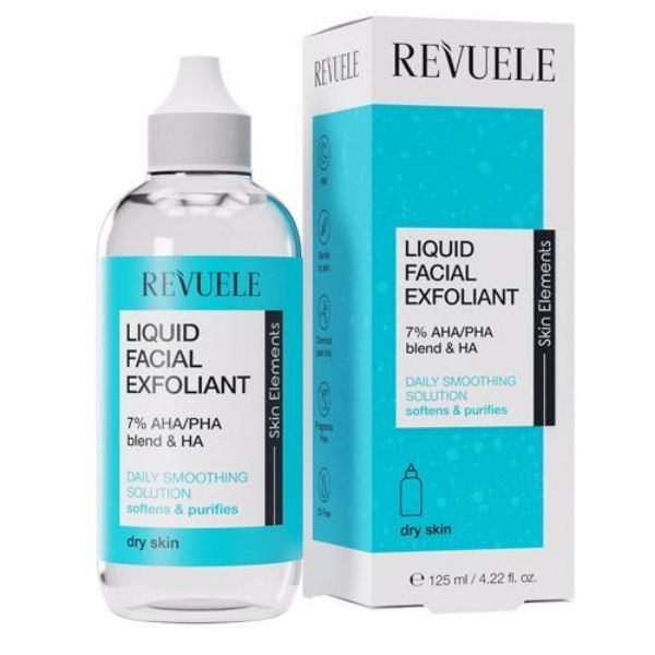 Picture of REVUELE LIQUID FACIAL EXFOLIANT 7% AHA/PHA BLEND + HA, 125ml