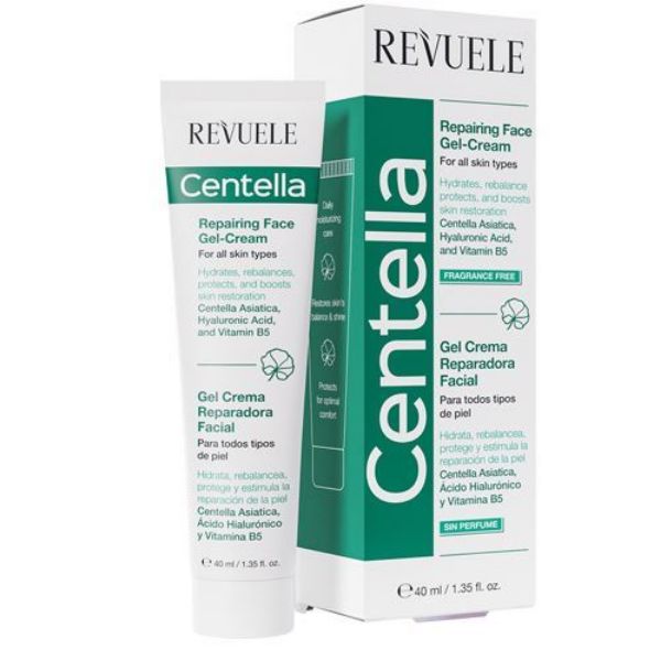 Picture of REVUELE CENTELLA ВЪЗСТАНОВЯВАЩ ГЕЛ-КРЕМ ЗА ЛИЦЕ, 40 ml
