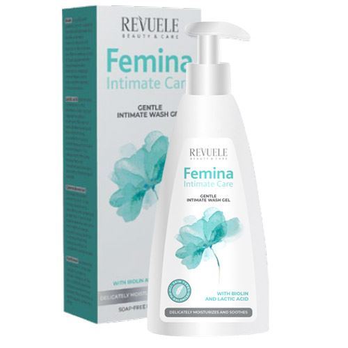 Picture of REVUELE FEMINA GEL DE SPALARE PENTRU ZONA INTIMA, 250ml