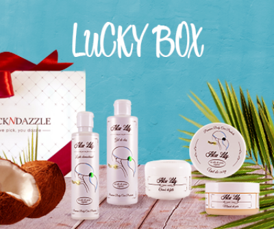 Blue Lilly Organic Cosmetics in Lucky Box February 2018