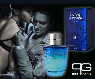 Love Attack for Men, Adonis’ irresistible magnetism in a bottle 