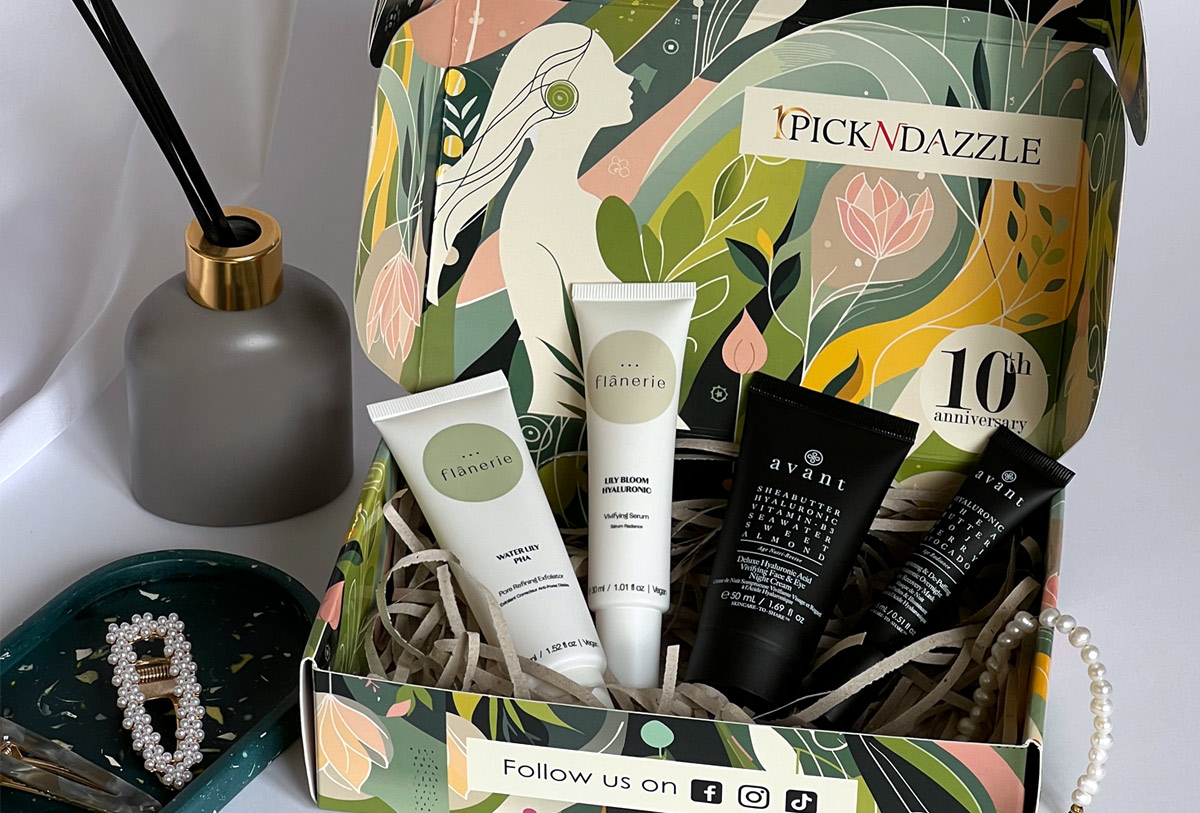 Flanerie and Avant box pick n dazzle