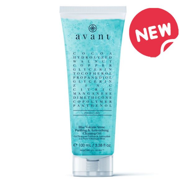 Avant Blue Volcanic Stone Purifying And Antioxidant Cleansing Gel