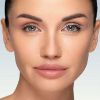 sugabuba glitter eyeliner metal glow model befor and after
