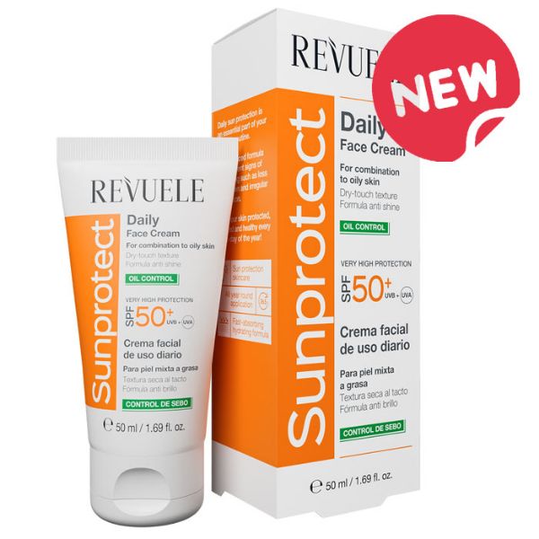 Revuele sunprotect daily face cream oil control spf 50