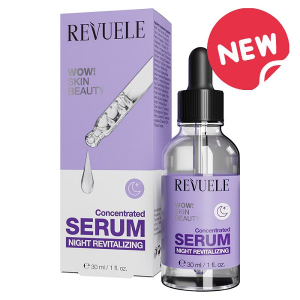 Revuele WOW Skin beauty concentrated serum night revitalizing