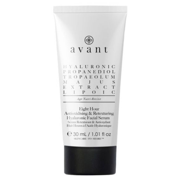 AVANT EIGHT HOUR ANTIOXIDISING & RETEXTURING HYALURONIC FACIAL SERUM, 30ml