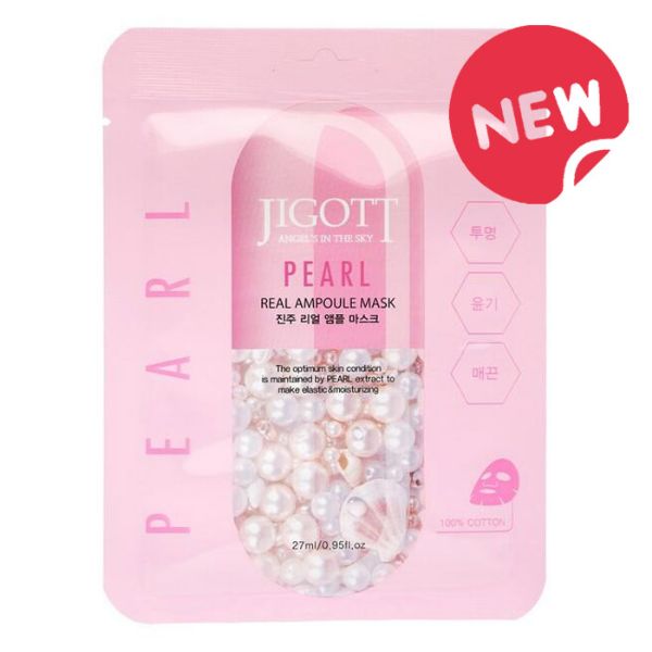JIGOTT PEARL REAL AMPOULE MASK