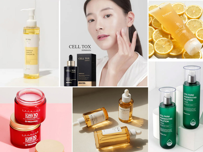Korean skincare products in Pick N Dazzle Personal Box with up to