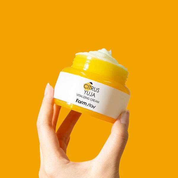 FARMSTAY CITRUS YUJA VITALIZING CREAM, 100 ml