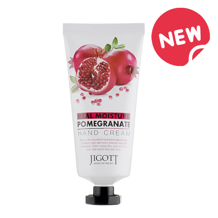 JIGOTT REAL MOISTURE POMEGRANATE HAND CREAM, 100 ml