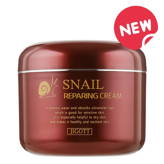 JIGOTT SNAIL REPARING CREAM, 100 ml