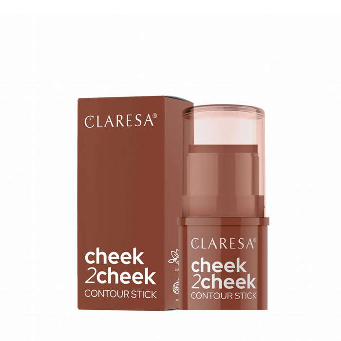 CLARESA CHEEK 2 CHEEK BRONZER CREMOS STICK - 01 NEUTRAL SAND