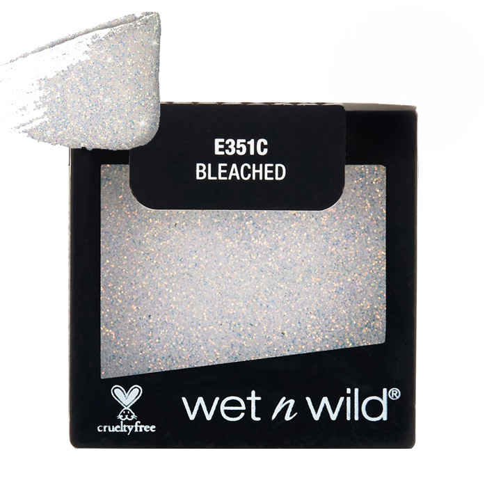 WET 'N' WILD COLOR ICON GLITTER SINGLE EYESHADOW COLOR BLEACHED