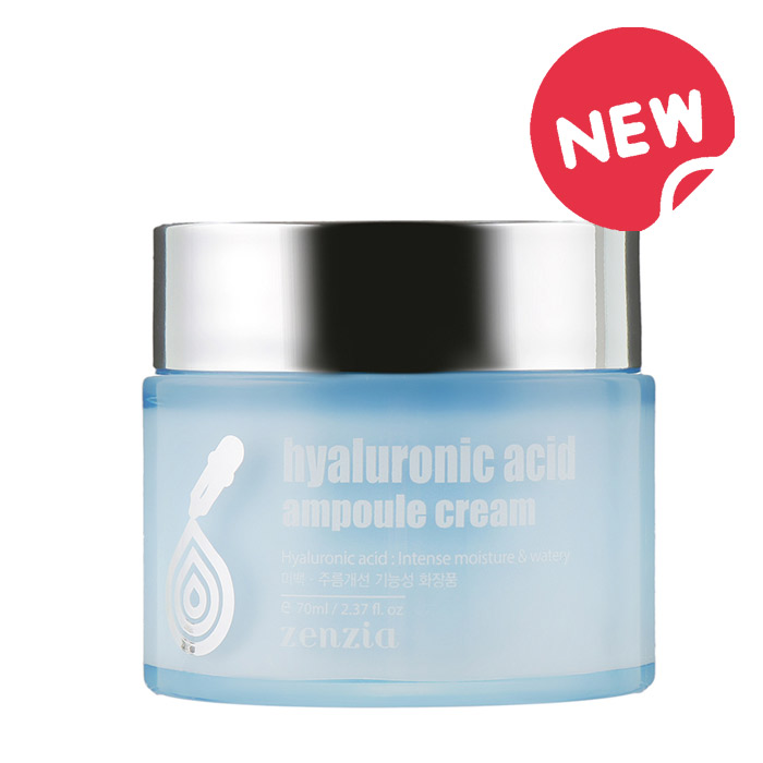 ZENZIA HYALURONIC ACID AMPOULE CREAM, 70 ml