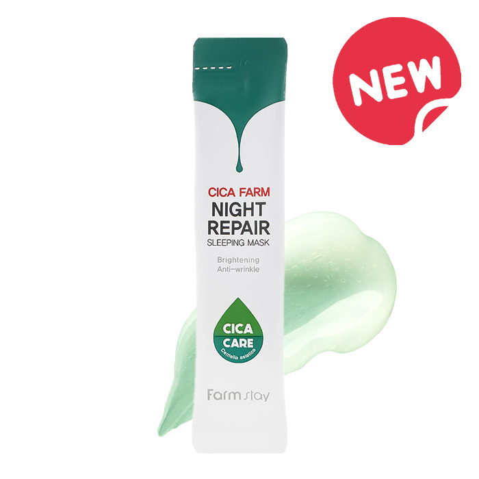 FARMSTAY CICA FARM NIGHT REPAIR SLEEPING MASK, 4 ml