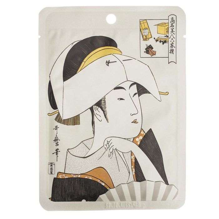 MITOMO FACE SHEET MASK HYALURONAN AND LITHOSPERMUM