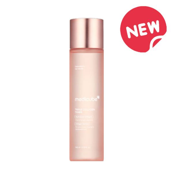 MEDICUBE TRIPLE COLLAGEN TONER 4.0,  140 ml