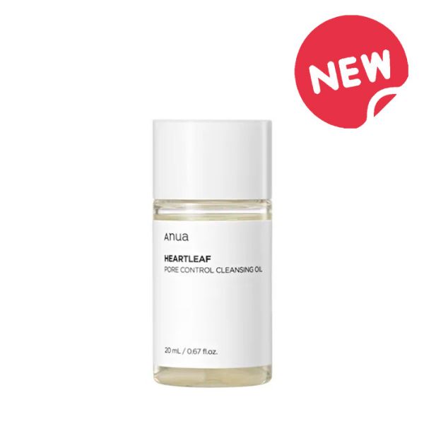 ANUA HEARTLEAF PORE CONTROL CLEANSING OIL MINI, 20 ml