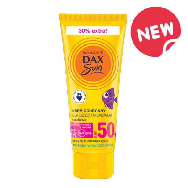 DAX SUN PROTECTIVE SUNSCREEN FOR CHILDREN AND BABIES SPF 50+