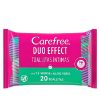 CAREFREE ALOE VERA INTIMATE WIPES 20 UNITS