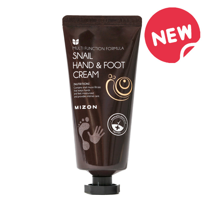 MIZON HAND & FOOT CREAM WITH SNAIL MUCUS EXTRACT, 100 ml