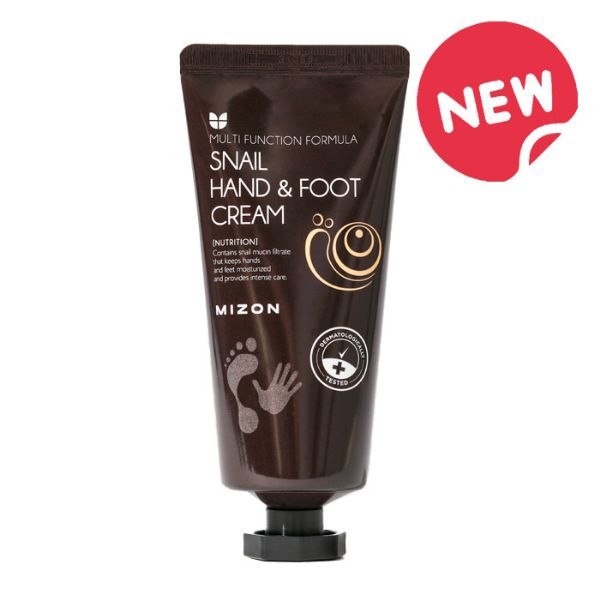 MIZON HAND & FOOT CREAM WITH SNAIL MUCUS EXTRACT, 100 ml