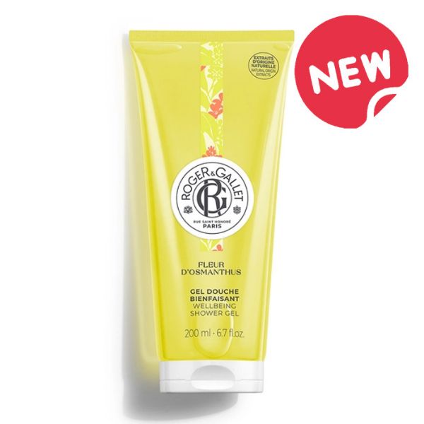 ROGER AND GALLET FLEUR D'OSMANTHUS SHOWER GEL, 200 ml