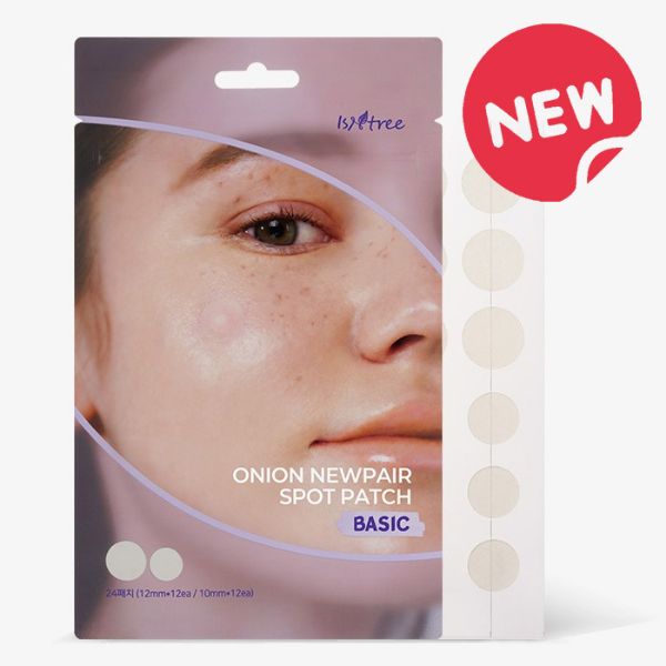 ISNTREE ONION NEWPAIR PIMPLE PATCH BASIC, 24 PATCHES