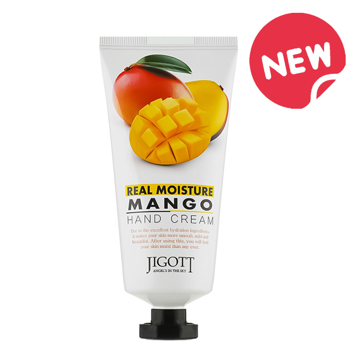 JIGOTT REAL MOISTURE MANGO HAND CREAM, 100 ml