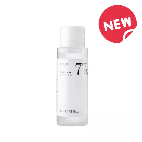 ANUA HEARTLEAF 77% SOOTHING TONER MINI, 40 ml