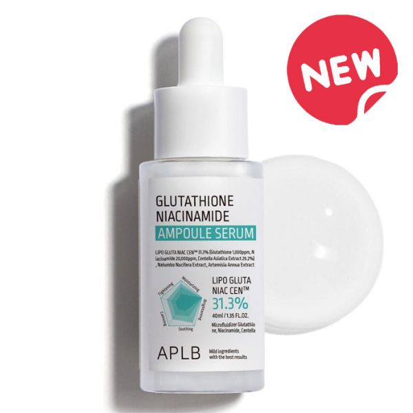 APLB GLUTATHIONE NIACINAMIDE AMPOULE SERUM, 40 ml
