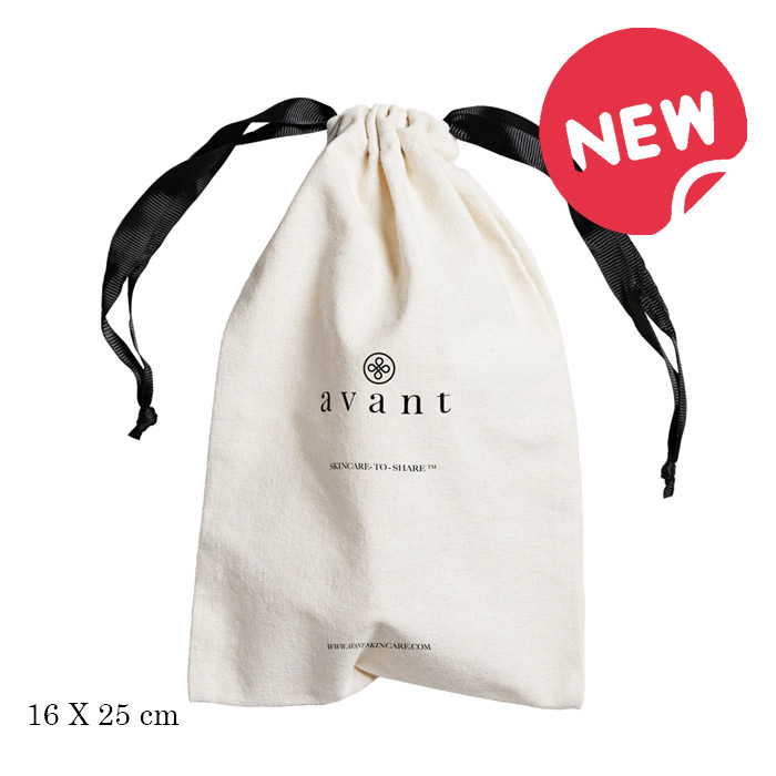 AVANT BRANDED BAG, COTTON, 16 X 25 cm