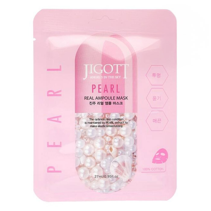 JIGOTT PEARL REAL AMPOULE MASK