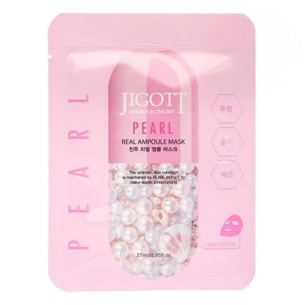 JIGOTT PEARL REAL AMPOULE MASK