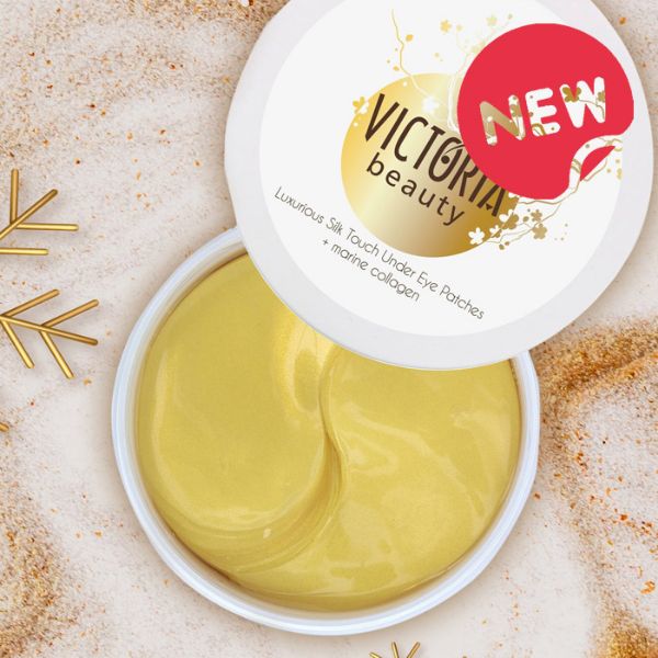 VICTORIA BEAUTY COLLAGEN EYE PATCHES 24K GOLD, 60 pcs