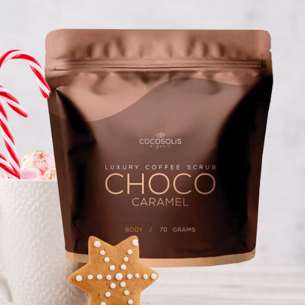 COCOSOLIS LUXURY  COFFEE SCRUB CHOCO CARAMEL - BODY