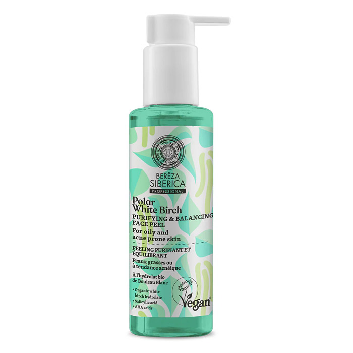 BEREZA SIBERICA PEELING PURIFICATOR SI ECHILIBRANT PENTRU TEN GRAS, ACNEIC 145 ml