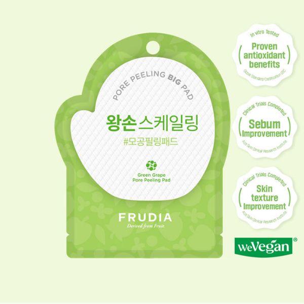 FRUDIA GREEN GRAPE FACE PAD EXFOLIATING