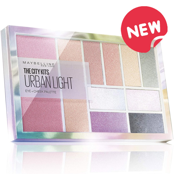 MAYBELLINE URBAN LIGHT CITY EYESHADOW PALLETTE