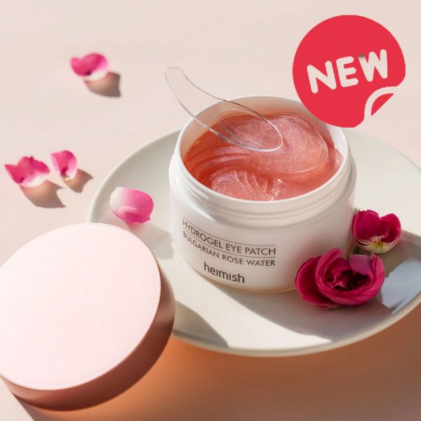HEIMISH HYDROGEL EYE PATCH WITH BULGARIAN ROSE WATER 60 PIECES