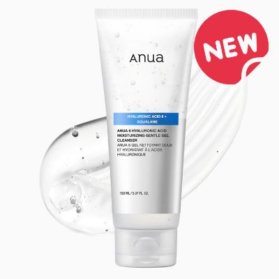 ANUA 8 HYALURONIC ACID MOISTURIZING GENTLE GEL CLEANSER  150 ml