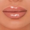 LOLLIPOP LIP GLOSS WITH ENLARGING EFFECT LATEX PLUMP GLOSS MILKY LATTE