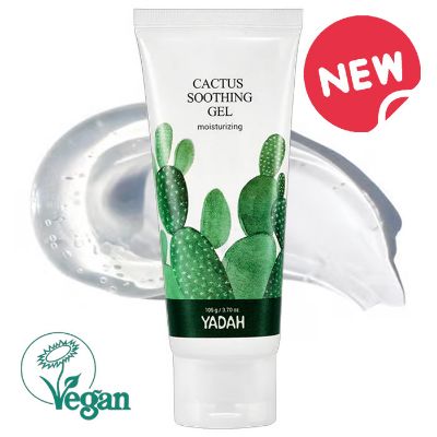 YADAH CACTUS SOOTHING GEL FLUID VEGAN MOISTURIZER