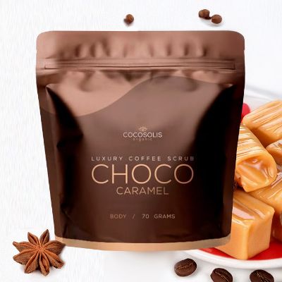 COCOSOLIS LUXURY COFFEE SCRUB CHOCO CARAMEL - BODY