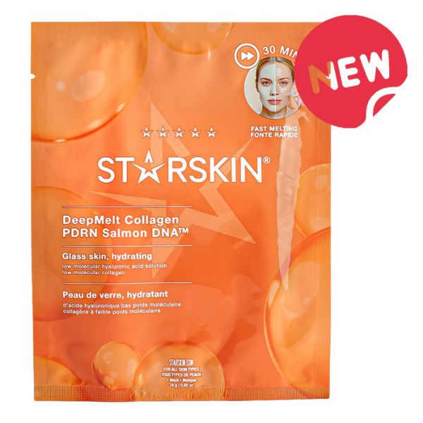 STARSKIN DEEPMELT COLLAGEN PDRN HYDROGEL FACE MASK