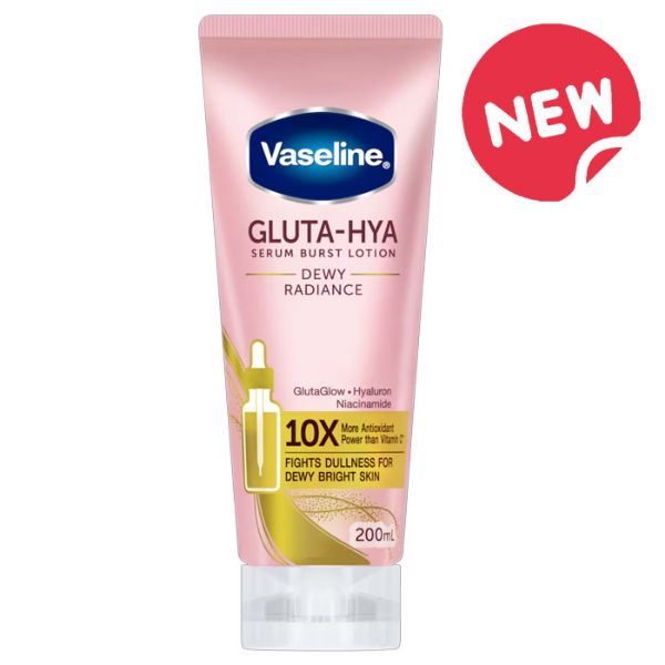 VASELINE GLUTA-HYA DEWY RADIANCE SERUM BODY LOTION