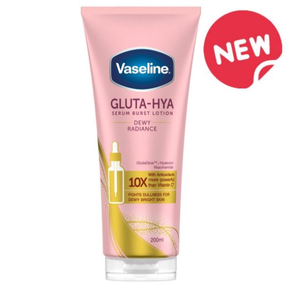 VASELINE GLUTA-HYA DEWY RADIANCE SERUM BODY LOTION