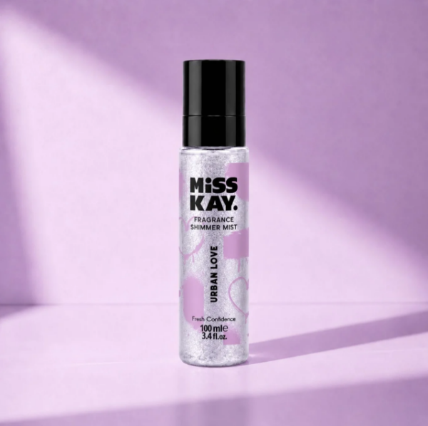 MISS KAY URBAN LOVE SHIMMER BODY AND HAIR MIST, 100 ml